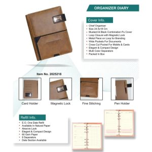 JN-2025218 Office Organizer Diary