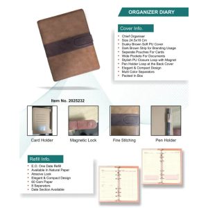 JN-2025232 Office Organizer Diary