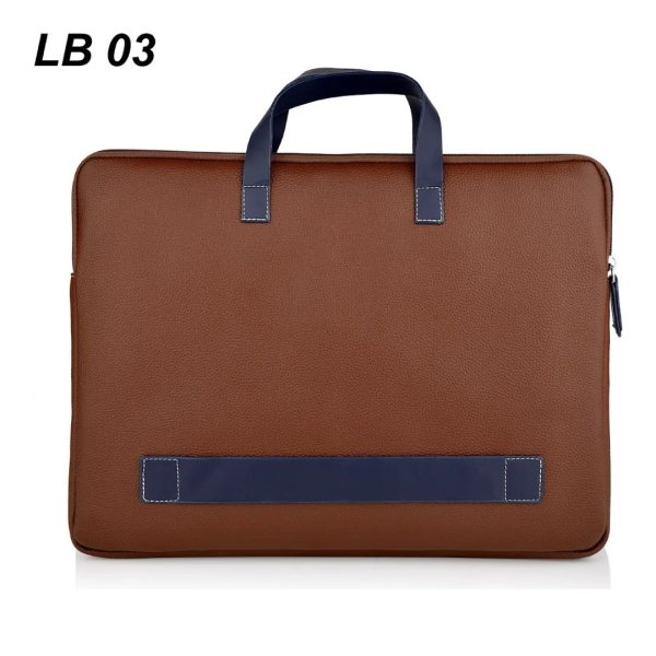 JX-LB03 Laptop Sleeve Bag - Brown