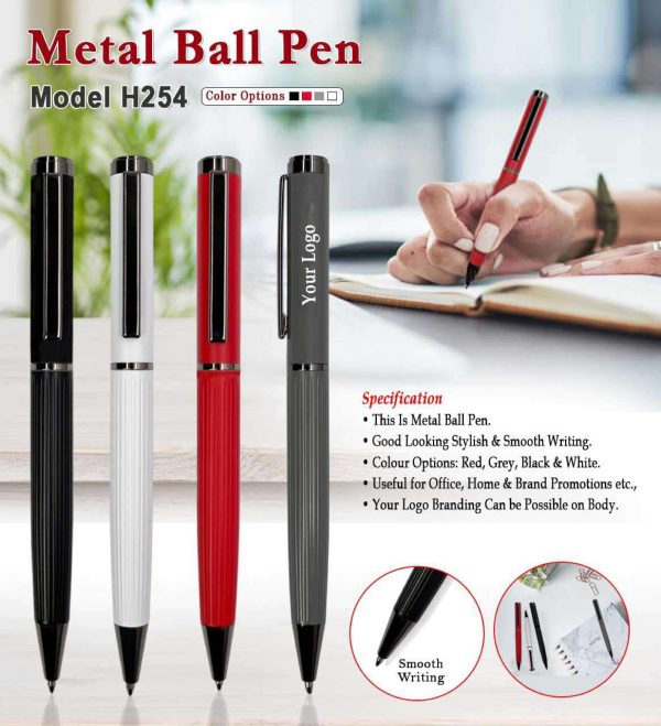 H254-BP Metal Ball Pen