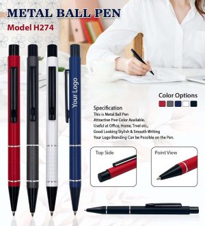 H274 Metal Ball Pen