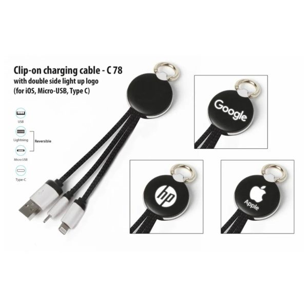 PP-C78 Clip-On Charging Cable