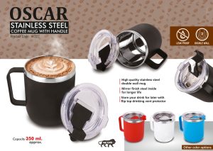 PP-H227  Oscar: Stainless Steel coffee Mug
