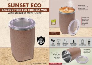 H289 Bamboo Fiber Eco Friendly Mug