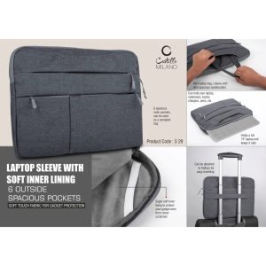 PP-S29 Laptop Sleeve with Soft Inner