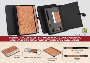 4-in-1 Cork Compact Gift Set - Q133B