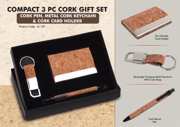 3-in-1 Cork Gift Set - Q155