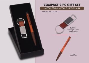 2-in-1 Brown Gift Set - Q158