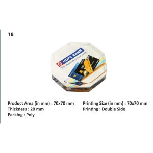 SB-18 Acrylic Paper Weight