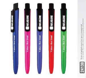 SLT-24138  Cyclone Metalic Col B/P Black Pen  -   RELIGARE