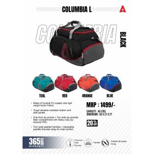 STR-ColumbiaL Duffle Bags - Coloumbia L