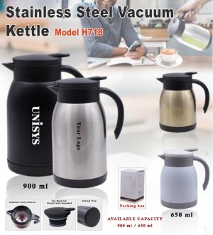 H718 Stainless Steel Vacuum Kettle