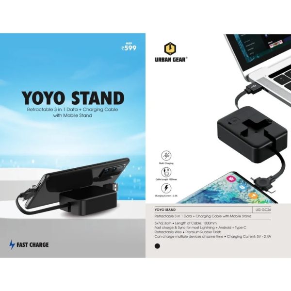 UG-GC26  Charging Cable With Mobile Stand