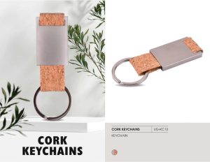UG-KC13 Cork Keychain