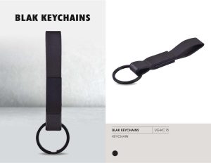 UG-KC15 Faux Leather Keychain