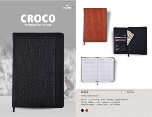 UG-ON46 Note Books (Hard Bound) - Croco