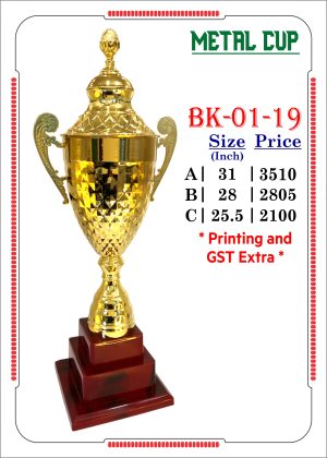 VR-BK-01-19 Trophy