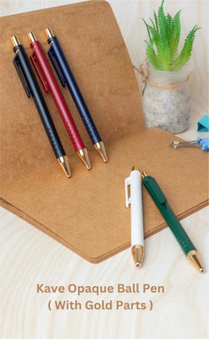 VAR-KAVE Gold BP  Plastic Pen