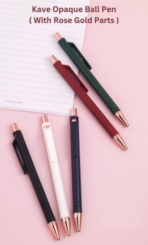 VAR-KAVE Rose Gold BP  Plastic Pen