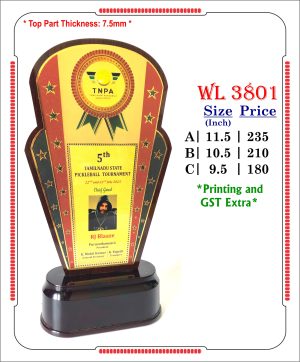 VR-WL 3801 Wooden Trophy