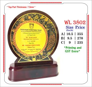 VR-WL 3802 Wooden Trophy