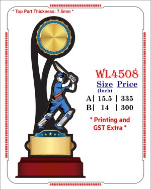 VR-WL 4508 Wooden Trophy