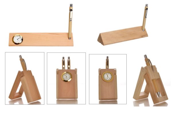 Wooden Pen with Stand Models