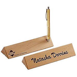 Wooden Triangle Pen with Box