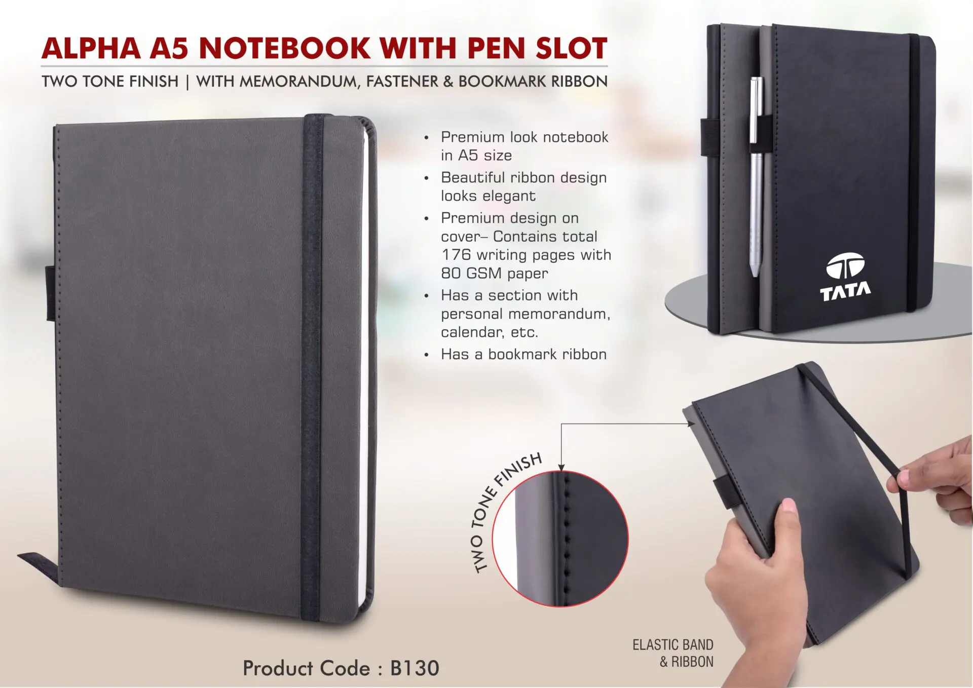 B130 A5 Size Notebook