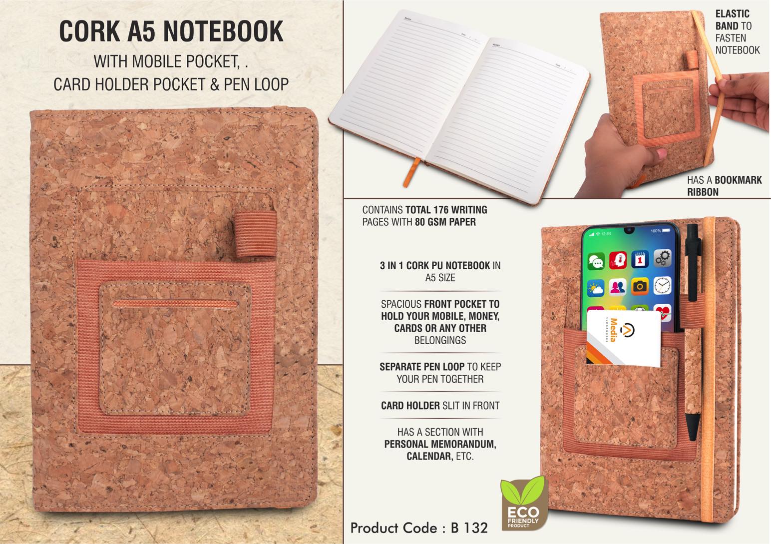 B132 A5 Size Notebook