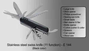 E144 ? 11 function swiss knife