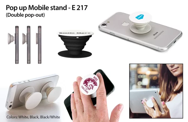 E217 ? Pop up Mobile stand (Double pop out)