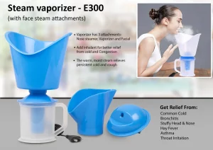 E300 ? Steam vaporizer with face steam attachments