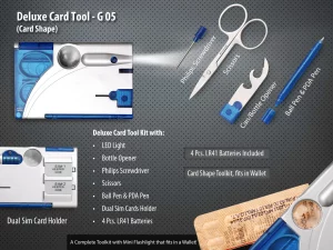 G05 ? Deluxe Card Tool Kit- Card Shape