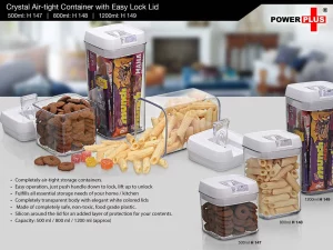 H147  Crystal Air-tight Container (500 ml)