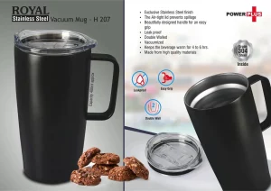 PP-H207  Royal Stainless Steel Vacuum mug