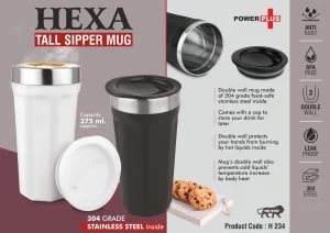 PP-H234  Hexa : Tall sipper Mug