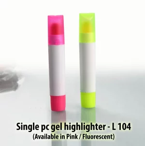 L-104 Single Pc Gel Highlighter