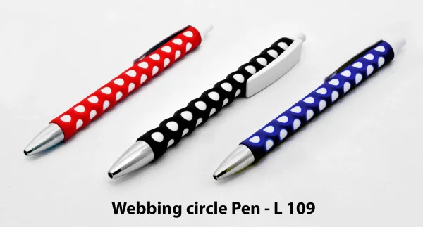 L-109 Webbing Circle Pen