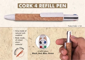 L-165 Cork 4 Refill Pen