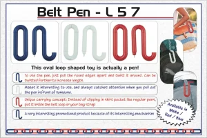 L-57  Belt pen